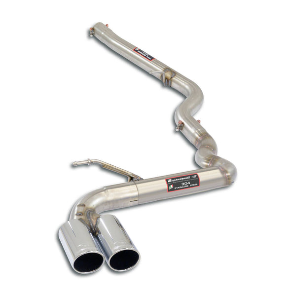 100% Stainless steel systemLeft side exit (rear bumper must be trimmed to fit)