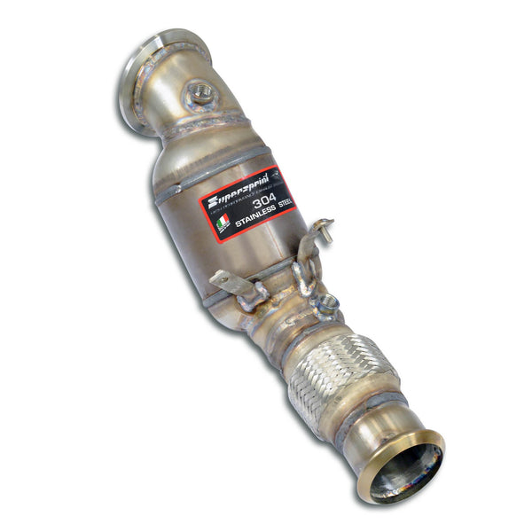 100% Stainless steel systemDownpipe with "V-clamp" connecting version