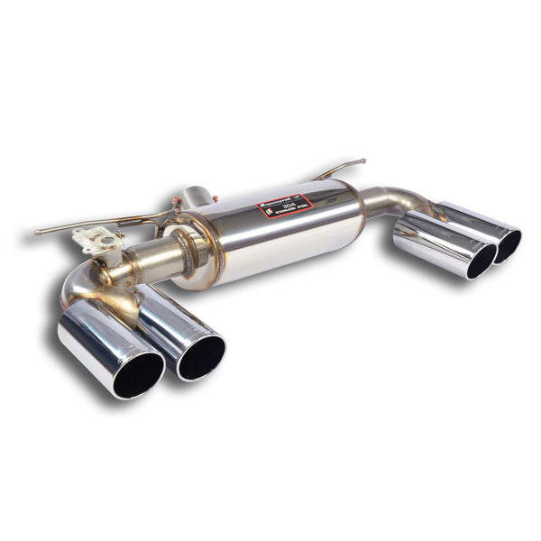 100% stainless steel - Rear exhaust with bypass valve for specific diffusor "F87 M2"Full kit only