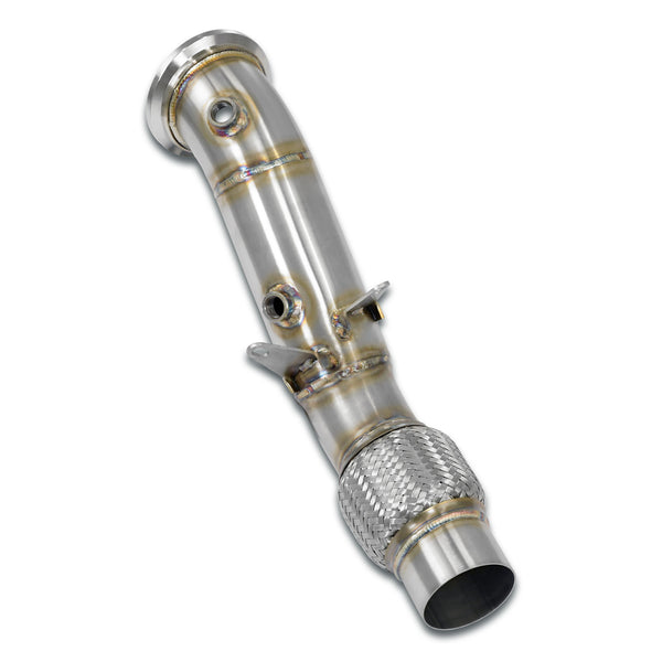 100% Stainless steel systemDownpipe with "slip-on" connecting version