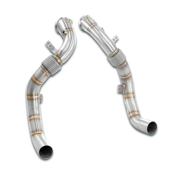 Bmw M Bmw F90 M5 Turbo downpipe kit Right - Left (Replaces catalytic converter)Accepts the stock "Cat.-Back" system 525211