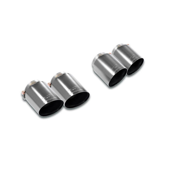 Bmw M Bmw F87 M2 Competition  / M2 Cs (S55 2018 -> 2021) Endpipe kit "Gun Metal Grey" OO80 Right - OO80 Left 989646