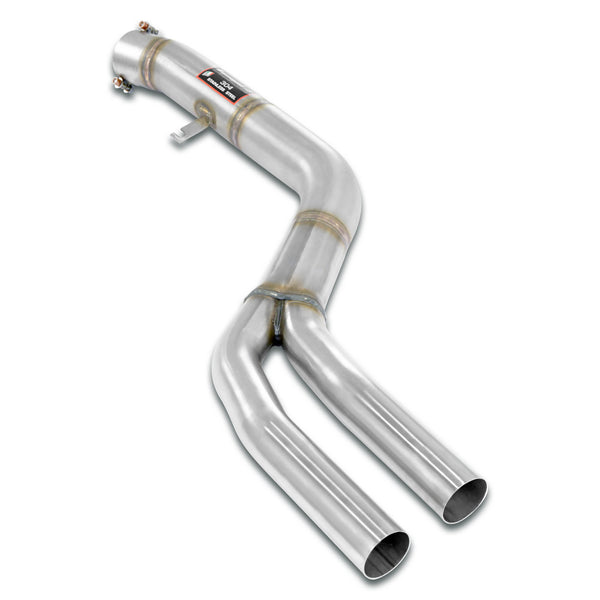 100% Stainless steel systemRear muffler kit for the stock rear diffusorFull kit only