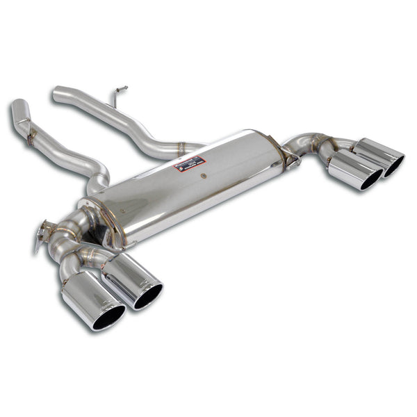 Rear muffler, 4 exitFull kit only