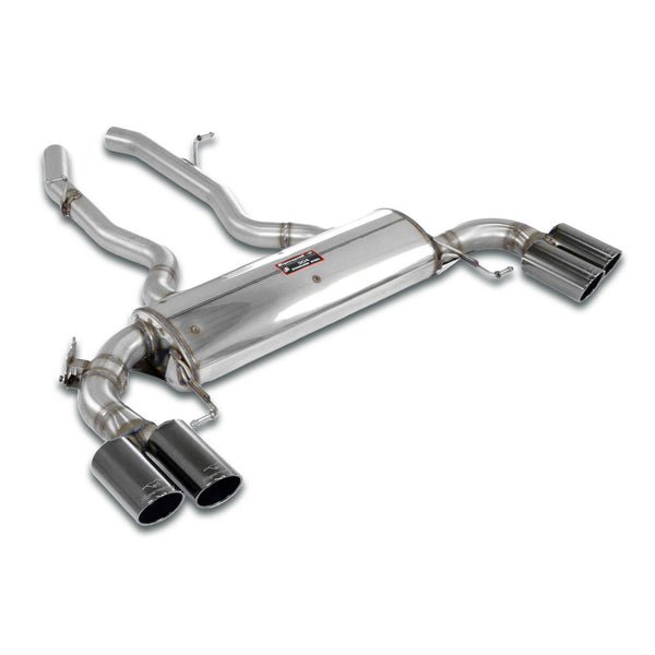 Rear muffler, 4 exitFull kit only