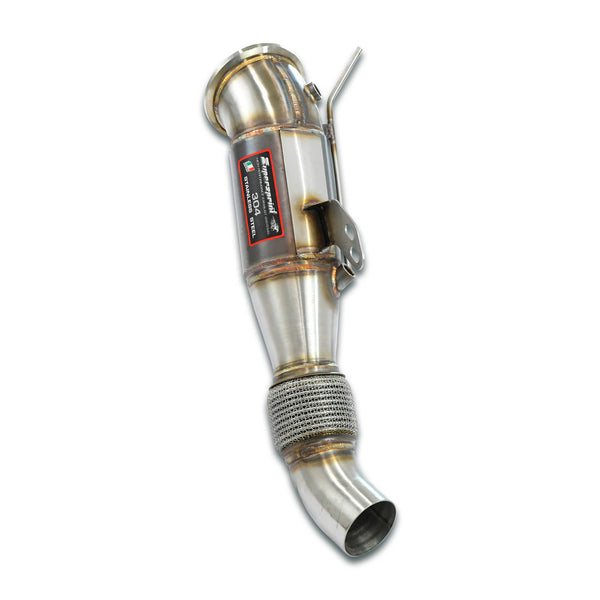 100% Stainless steel systemDownpipe with "slip-on" connecting version