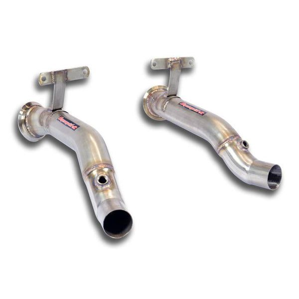 100% Stainless steel Downpipe kit Right + Left