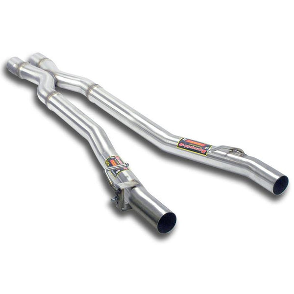 ALTERNATIVE:100% Stainless steel Right - Left system(Rear right side bumper modification or replacing)COMPATIBLE WITH TRAILER HITCHTHIS SYSTEM NEEDS OEM F10 535i EXHAUST HANGERS,CENTRE + RIGHT-SIDE REAR MUFFLER