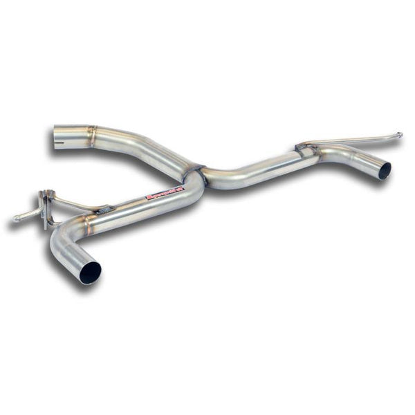 Exhaust with Right + Left exit, 100% Stainless steelRear bumper must be trimmed to fitFull kit only