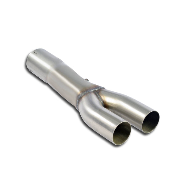 100% Stainless steel Cat-back system "Twin Pipe"For OEM tailpipes