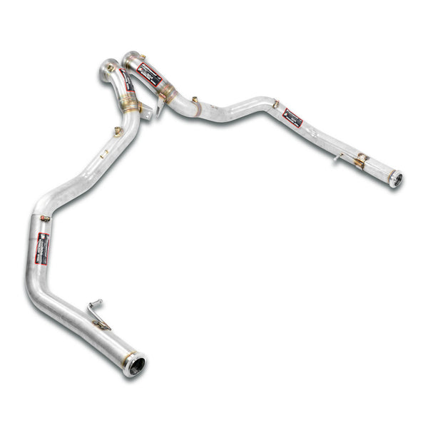 100% Stainless steel system, for the stock Turbo-pipes