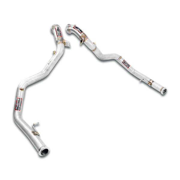 100% Stainless steel system, for the stock Turbo-pipes