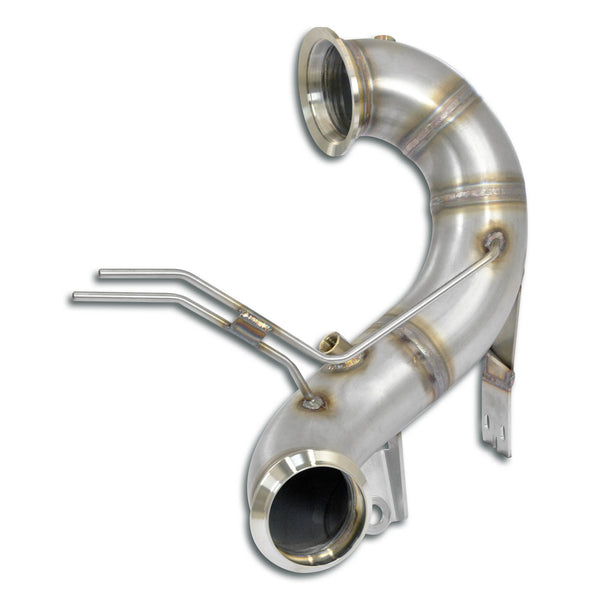 Downpipe Ø90mm 100% Stainless steelDeletes catalytic converter + GPF