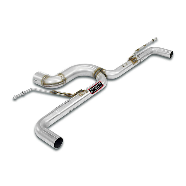 100% Stainless steel rear exhaustModels with AdBlue tankFor "Cooper SD" rear bumper modelFull kit only