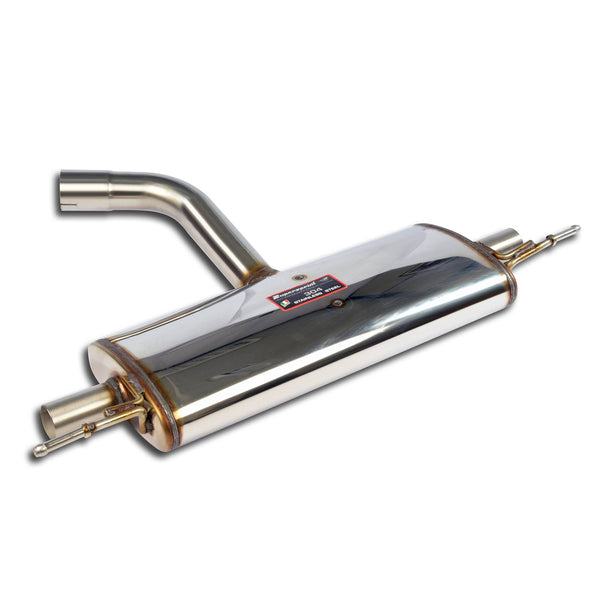 Right + Left dual catback exhaust systemFor facelift model 211hp 2010-> with dual exhaust as stockOn pre-facelift models to be installed with stock rear bumper of the 