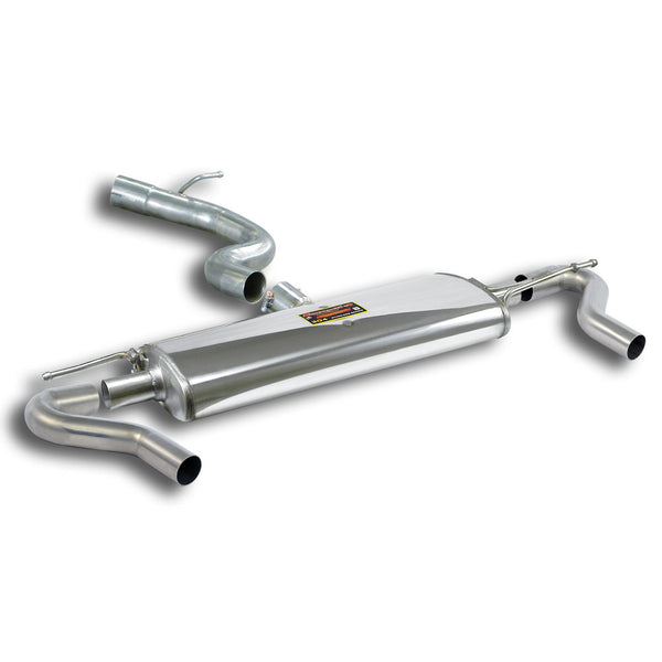 Centre + rear exhaust kit 100% Stainless steel, left - right exitsFor OEM rear buperFull kit only