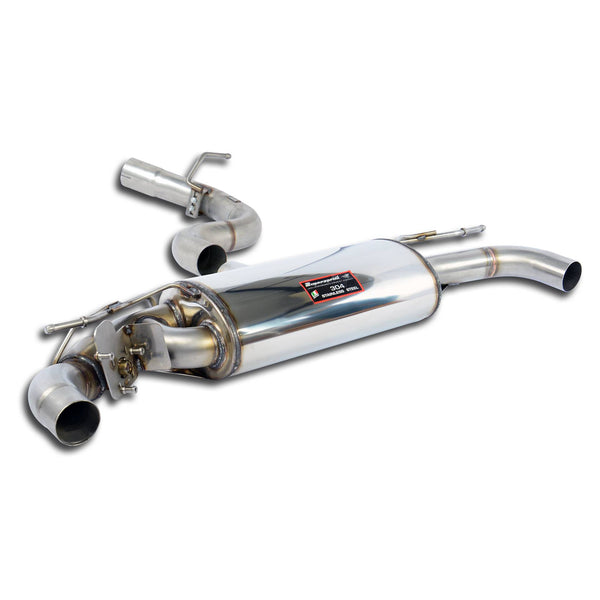 Centre + rear exhaust kit with valve 100% Stainless steel, left - right exitsFor 