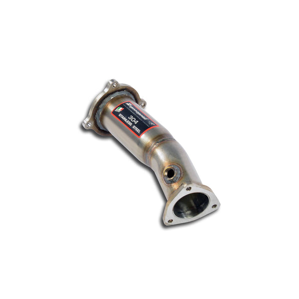 100% Stainless steel system, Downpipe + metallic catalytic converter, Oversize Ø70mm