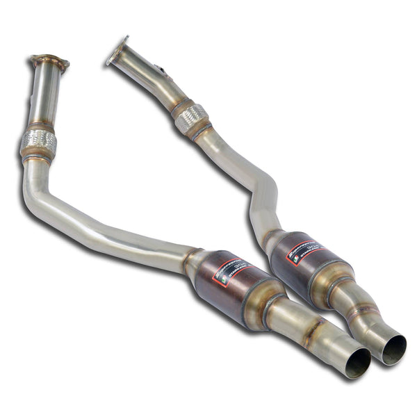 Downpipe + Metallic catalytic converter Oversize, 100% Stainles steel(Left Hand Drive / Right Hand Drive)(Deletes GPF + Catalytic)