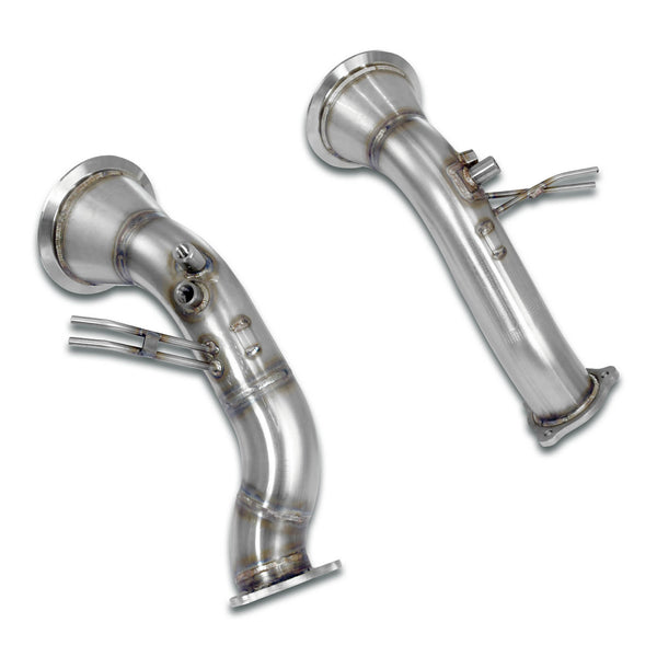 Downpipe + Metallic catalytic converter Oversize, 100% Stainles steel(Left Hand Drive / Right Hand Drive)(Deletes GPF + Catalytic)