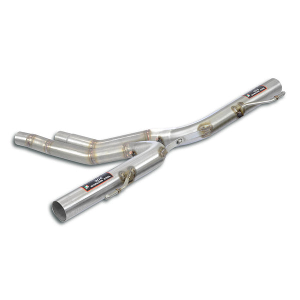 100% Stainless steel right - left Racing system(Deletes GPF)Full kit only