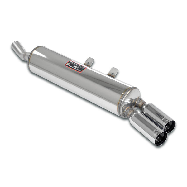 Centre + rear muffler kit, 100% Stainless steelFull kit only