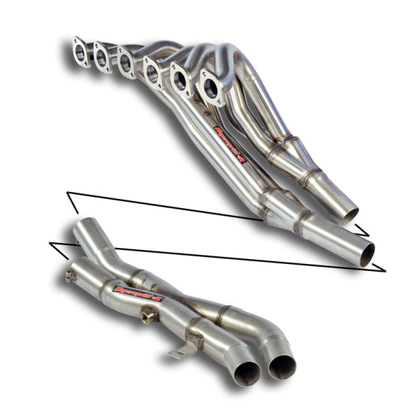 Bmw Classic Bmw 3 Series E30 Manifold + "X-Pipe"(Left Hand Drive)Stainless steel for OEM catalytic converter 782501