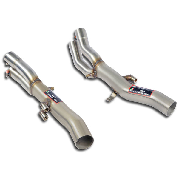 Ferrari Ferrari 612 Scaglietti Front pipes Kit Right + Left(Replaces catalytic converter 391612