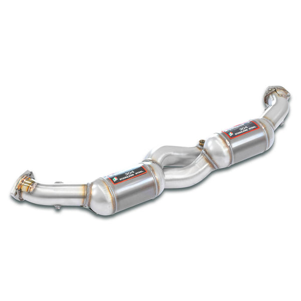 Porsche 997.1 Series Carrera / Carrera S Front pipe Right + Left with Metallic catalytic converter 200CPSIAccepts the stock rear mufflers 243442