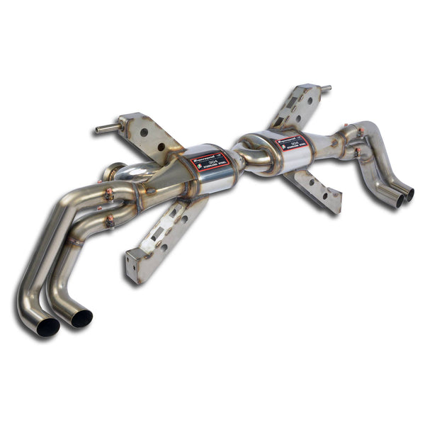 Lamborghini Lamborghini Huracan Rear exhaust "Racing" Right - Left 4 exits(Deletes the stock, main catalytics - fits to the stock endpipes)-18,0 Kg 350834
