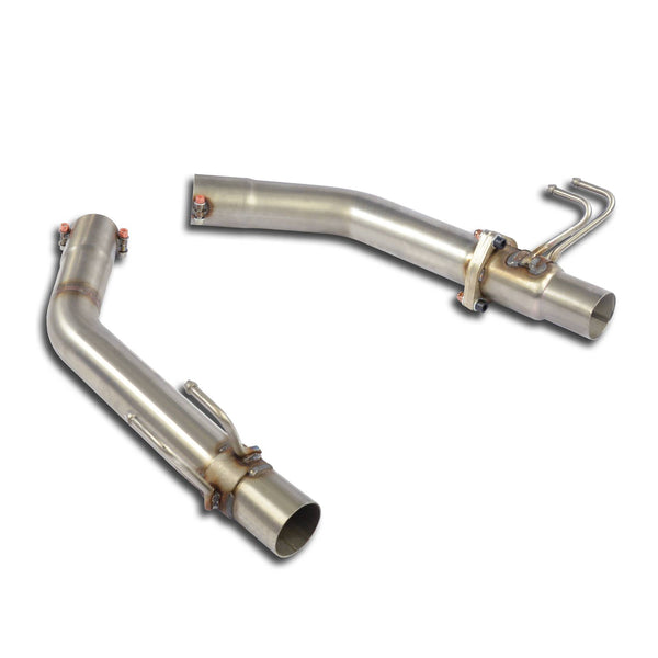 Honda Honda Civic 2015 -> (Fk2) Exit pipes kit Right - Left  For electric valve 925844