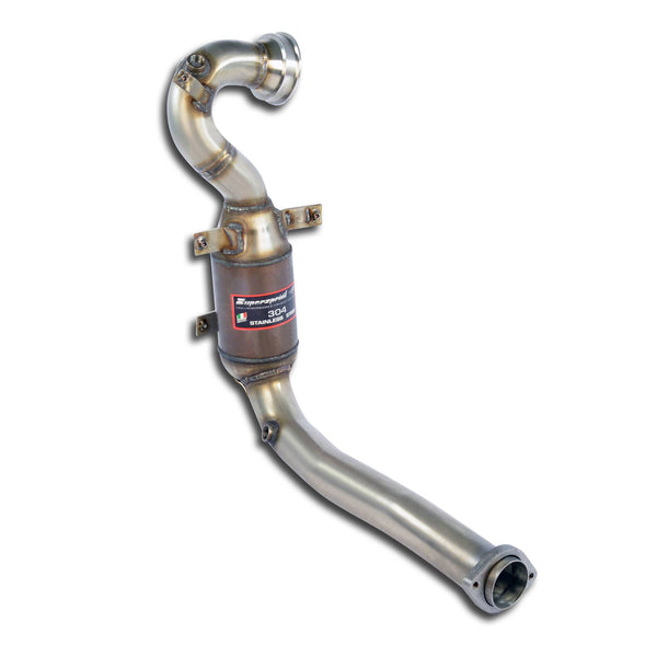 Abarth 500 Abarth Turbo downpipe kit +  Metallic catalytic converter 100CPSI 817221