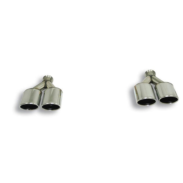 Land Rover Range Rover L322 (2002 -> 2012) Oval endpipe kit Right + Left 120 x 80. 401217