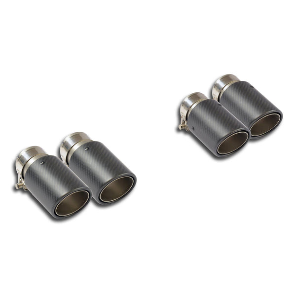 Porsche 95B.1 Series Endpipe kit Right OO100 - Left OO100  carbon 248696