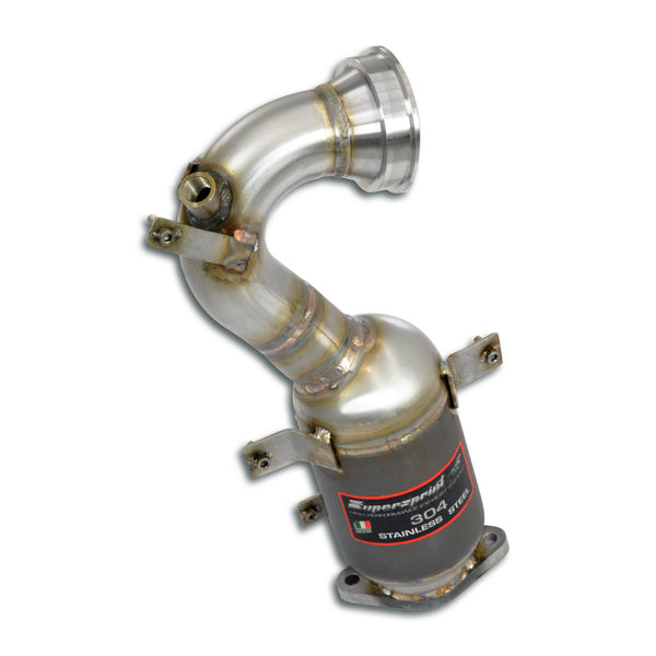 100% Stainless steel Downpipe kit for OEM sistem