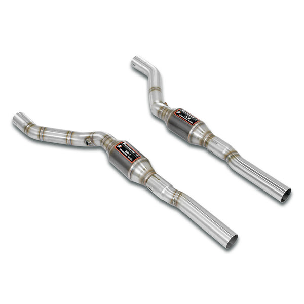 Bmw Classic Bmw 3 Series E30 Front exhaust with Metallic catalytic converter right + left 48832