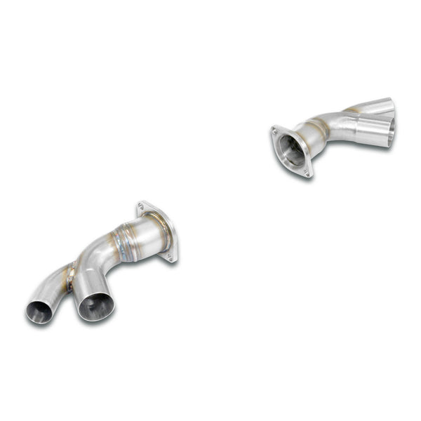 Porsche 991.1 Series Turbo / Turbo S Connecting pipe kit Right + Left for OEM end tips 247233
