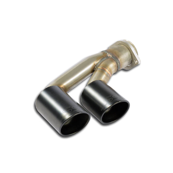 Porsche 991.1 Series Turbo / Turbo S Endpipes kit Left OO90 "Gun Metal Grey" 247246