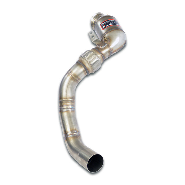 Bmw M Bmw F90 M5 Turbo downpipe kit +  Metallic catalytic converter LeftAccepts the stock "Cat.-Back" system 525241