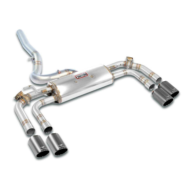 Bmw Bmw U11 X1 Rear exhaust with valve OO100 Right - OO100 Left 