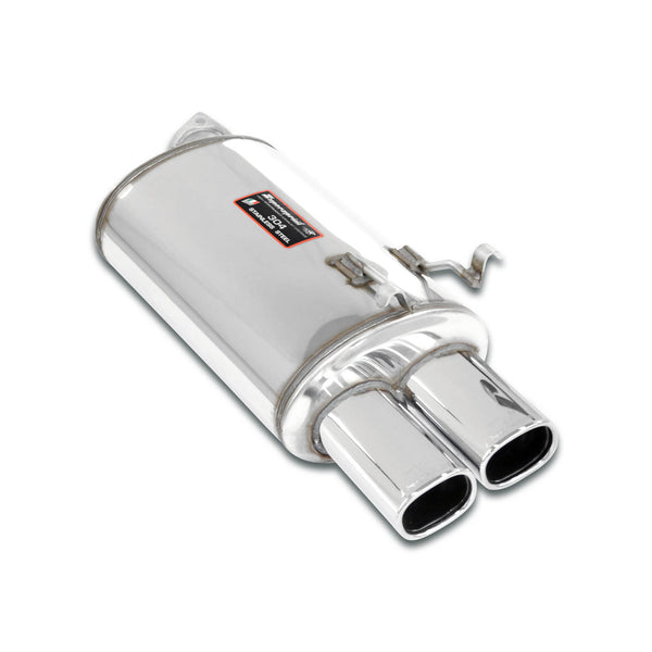 Rear exhaust 100% Stainless steel for OEM central section