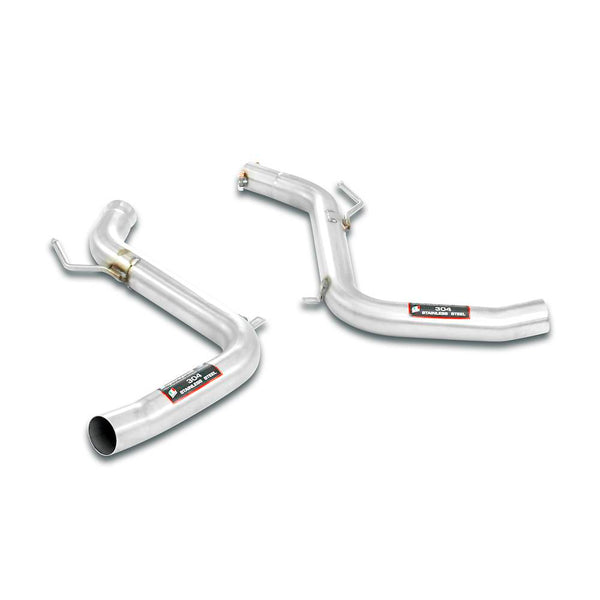 Mercedes Mercedes C216 Cl Connecting pipes kit Right - Left for OEM centre exhaust 846043