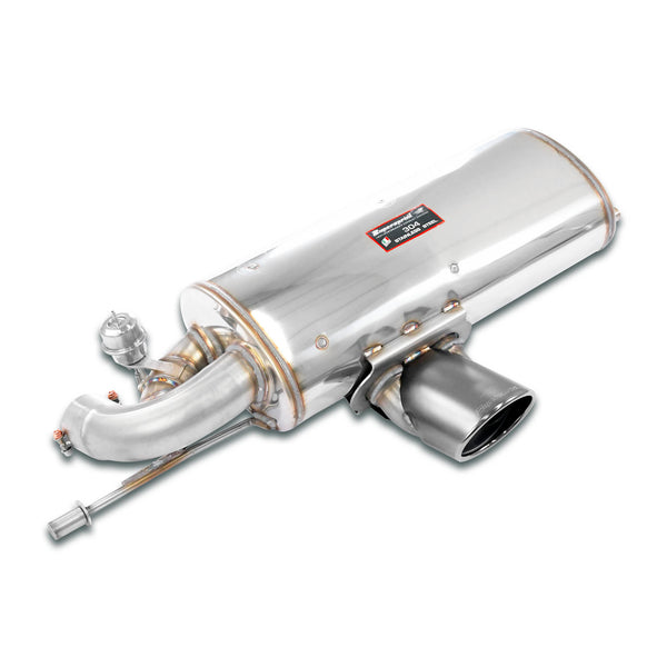 Lotus Lotus Exige Rear Exhaust "Gun Metal Grey" oval tail pipe 150x105 with bypass valve 441805