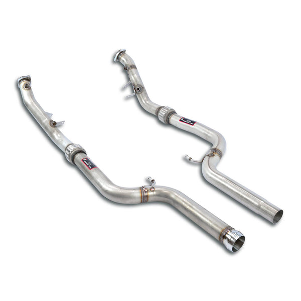 Mercedes Mercedes C217 S (Coupè) Downpipe kit Right - Left(Deletes the catalytic) 723211