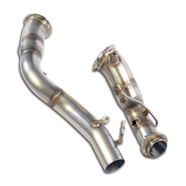 Bmw M Bmw F87 M2 Competition  / M2 Cs (S55 2018 -> 2021) Turbo downpipe kit(Deletes the primary catalytic) 525311