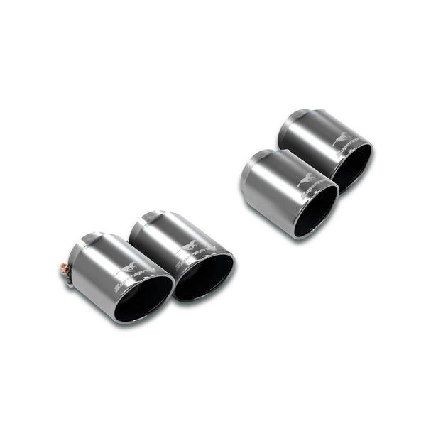 Bmw Bmw G30 / G31 / G38 Endpipe kit "Gun Metal Grey" - Rolled end, OO100 Right - OO100 Left 525276