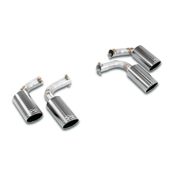 Porsche 536.1 Suv Series Endpipe kit Right OO100 - Left OO100 "Gun Metal Grey" 249236