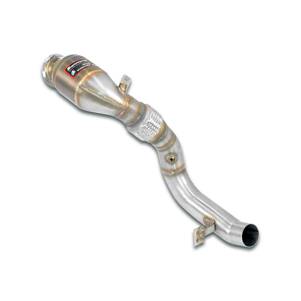 Bmw Bmw G30 / G31 / G38 Turbo downpipe kit +  Metallic catalytic converter Right 100CPSIAccepts the stock "Cat.-Back" system 525421