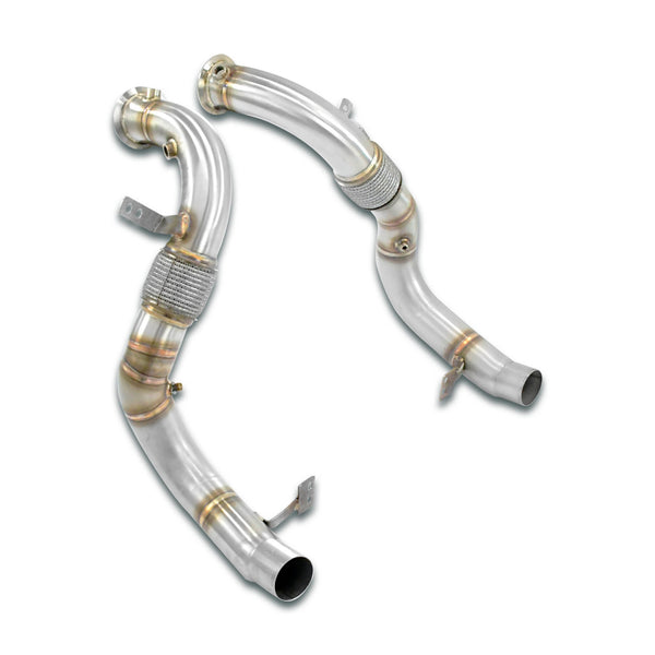 Bmw Bmw G30 / G31 / G38 Turbo downpipe kit Right - Left (Replaces catalytic converter)Accepts the stock "Cat.-Back" system 525411