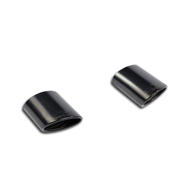 Audi Audi Tt Quattro Mk3 (Typ 8S) 2015 -> Oval endpipe kit Right + Left 145x95 "Black" 776245